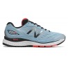 New Balance 880v7 Clear Sky with Black & Vivid Coral