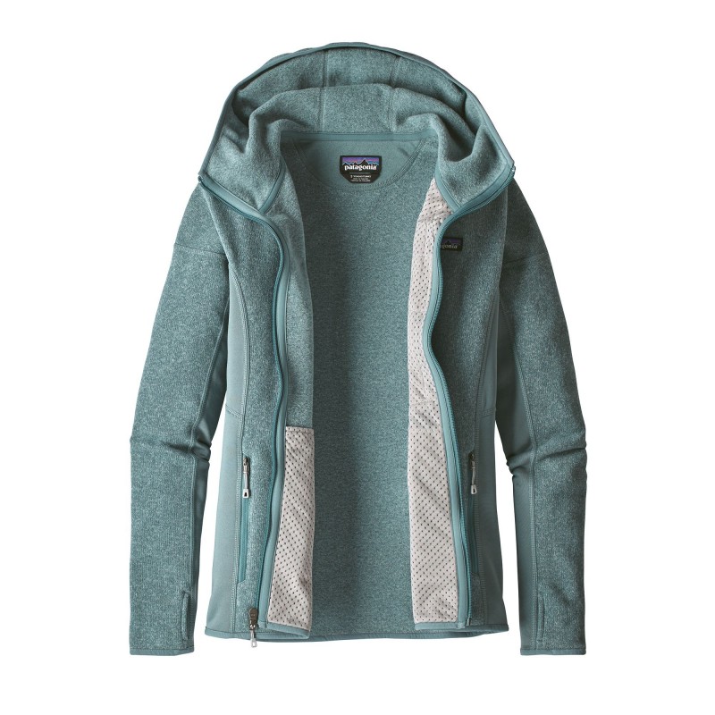 Patagonia Women s Performance Better Sweater Fleece Hoody Cadet Blue MATIS SPORT OUTDOOR Tutto per la montagna l alpinismo e l outdoor