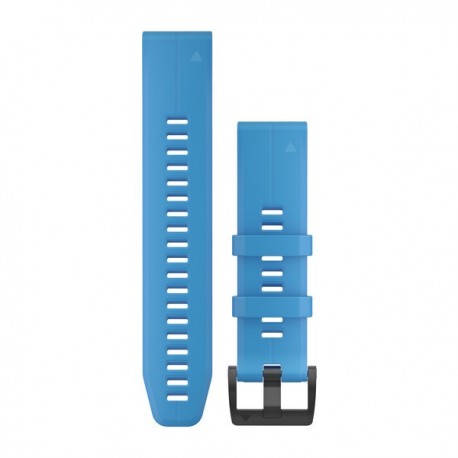 Garmin Cinturini per orologio QuickFit™ 22 Silicone blu ciano