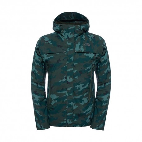 The North Face GIACCA UOMO TORENDO ROSIN GREEN CAMO PRINT