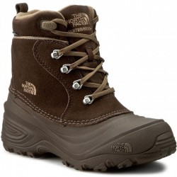 The North Face YOUTH CHILKAT LACE 2  Demitasse Brown/Cub Brown