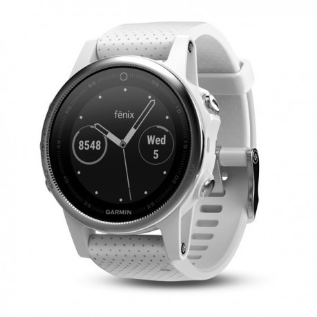 Garmin FENIX 5S SILVER CARRARA (white with carrara white band)