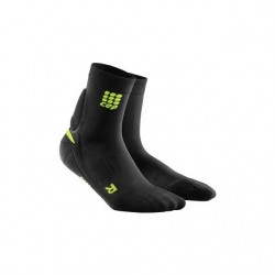 CEP ORTHO+ ACHILL. SUPP. SHORT SOCKS BLACK/GREEN