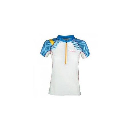 La Sportiva SPEED T-SHIRT W MALIBU BLUE/WHITE