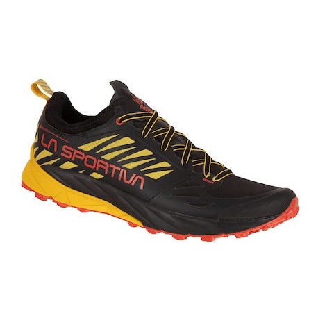 La Sportiva KAPTIVA GTX FOOTWEAR MOUNTAIN RUNNING - MAN black/yellow