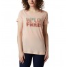 Columbia T-shirt Hidden Lake™ W Peach Cloud Heather.