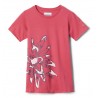Columbia T-shirt Peak Point™ da bambina Rouge Pink Side Treatment