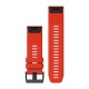 GARMIN  QuickFit® 26 Watch Bands Silicone, Flame Red