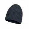buff knitted hat denim