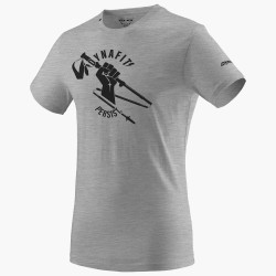 Dynafit Graphic Melange Cotton t-shirt uomo quiet shade mel persist TG