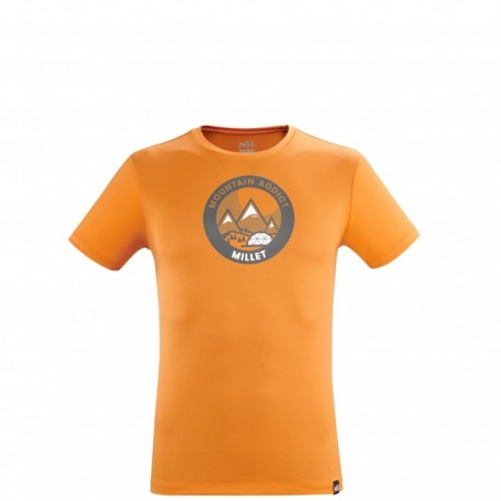 Millet  Men's tee-shirt - orange DREAMY PEAKS TS SS M