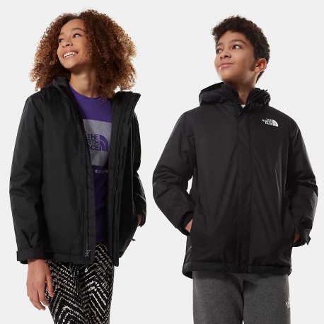 THE NORTH FACE Giacca con cerniera Bambini Snow Quest  TNF BLACK/TNF WHITE