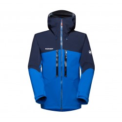 MAMMUT Meron HS Hooded Jacket Men ICE-MARINE