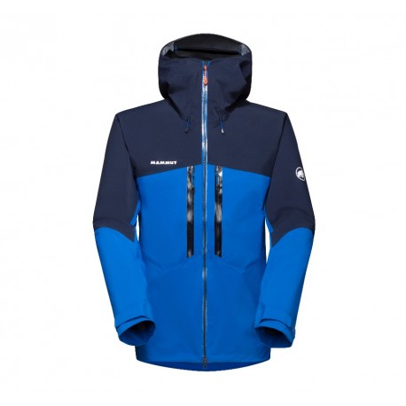 MAMMUT Meron HS Hooded Jacket Men ICE-MARINE