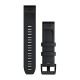 Garmin Cinturini per orologio QuickFit™ 22 Nero con componenti neri in acciaio inossidabile