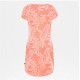 The North Face ABITO T-SHIRT DONNA LOASIS SPICED CORAL MULTI BT PRINT