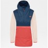The North Face GIACCA DONNA FANORAK 2.0 spiced coral multi
