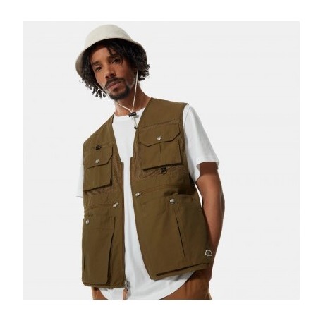 The North Face CADERO GILET UOMO military olive