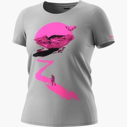DYNAFIT 24/7 Artist Series T-Shirt in cotone da donna  Alloy hiking
