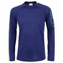 NEW BALANCE Printed Fast Flight Long Sleeve VICTORY BLUE HEATHER