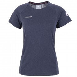 MAMMUT Aegility T-Shirt women MARINE MELANGE-WHITE