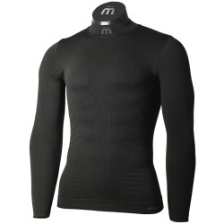 MICO Maglia lupetto manica lunga MAN - EXTRA DRY SKINTECH NERO