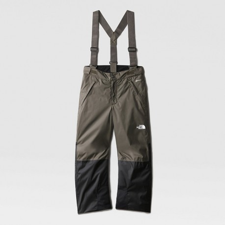 THE NORTH FACE Pantaloni con bretelle Snowquest da ragazzi  New Taupe Green