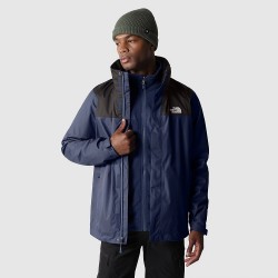 THE NORTH FACE Giacca Uomo Evolve II Triclimate  SHADY BLUE/TNF BLACK