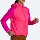 BROOKS High Point Waterproof Jacket  Hyper Pink/Fuchsia DONNA