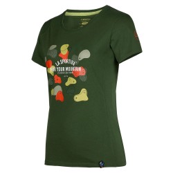 LA SPORTIVA Volumes T-Shirt W FOREST