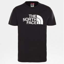 The North Face T-SHIRT A MANICHE CORTE BAMBINI EASY TNF BLACK/TNF WHITE