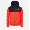 The North Face Y REACTOR WIND JACKET FIERY RED