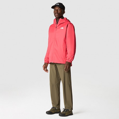 GIACCA THE NORTH FACE QUEST IMBOTTITA Clay Red Black Heather