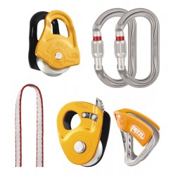 PETZLKIT SECOURS CREVASSE  Kit per il recupero e l'autosoccorso in crepaccio.