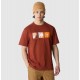 THE NORTH FACE T-shirt Graphic Outdoor da uomo BRANDY BROWN