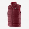 PATAGONIA Men's Down Sweater Vest carmine red