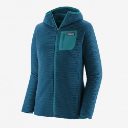 PATAGONIA Women's R1® Air Full-Zip  Hoody lagom blue