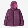 PATAGONIA  Kids' Hi-Loft Down Sweater Hoody NIGHT PLUM 