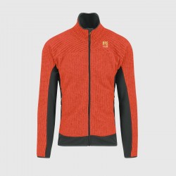 Karpos ROCCHETTA FLEECE SPICY ORANGE/BLACK SAND