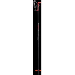 LEKI HAUTE ROUTE 2  dark anthracite-dark red-black