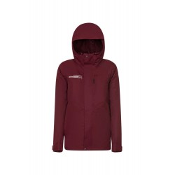 ROCK EXPERIENCE FAIRBANKS DOUBLE JACKET GIACCA 2IN1 DONNA WINDSOR WINE