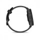 GARMIN Forerunner® 265 Lunetta e cassa nera con cinturino in silicone nero/grigio polvere
