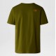 THE NORTH FACE T-SHIRT RUST 2 DA UOMO Forest Olive