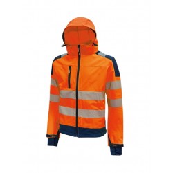 UPOWER  GIACCA MIKY ORANGE FLUO