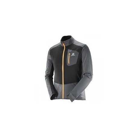 Salomon RS SOFTSHELL JKT M FORGED IRON