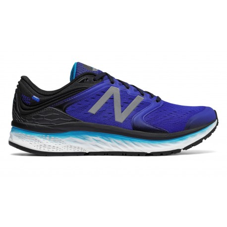 New Balance Fresh Foam 1080V8 pacific with black & maldives blue