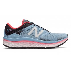 New Balance Fresh Foam 1080v8 Clear Sky with Vivid Coral & Black