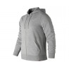 New Balance Essentials Full Zip Hoodie Athletic Grey