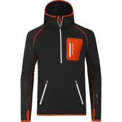 Ortovox FLEECE ZIP NECK HOODY MERINO FLEECE