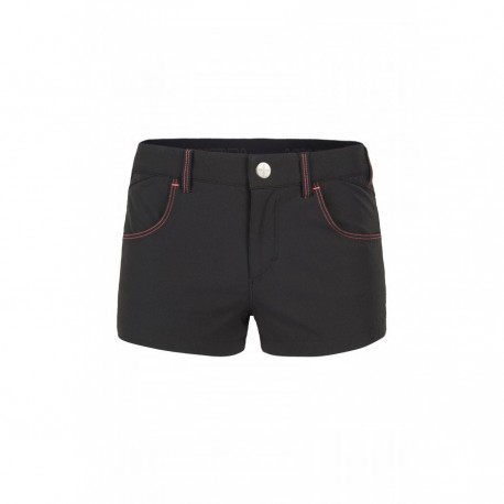 Montura LIFE SHORTS WOMAN NERO/CORAL FLUO